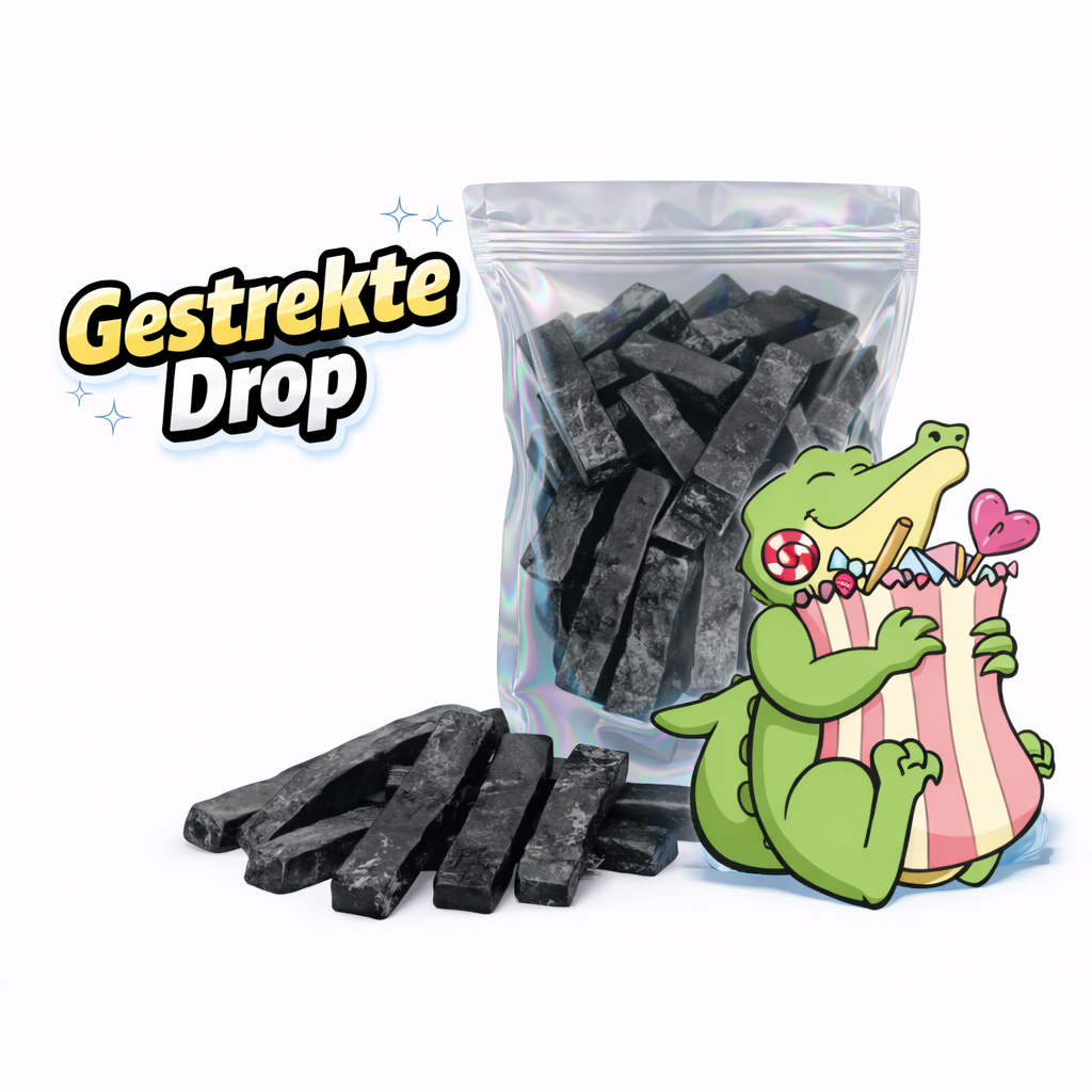 Gestrekte drop