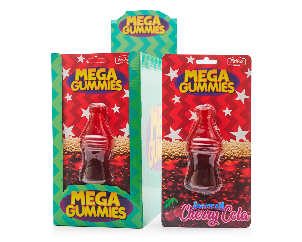 Mega Gummies American Cherry Cola 120 grams