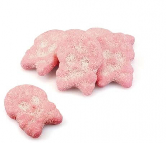Bubs Foam Raspberry Skulls200 gram