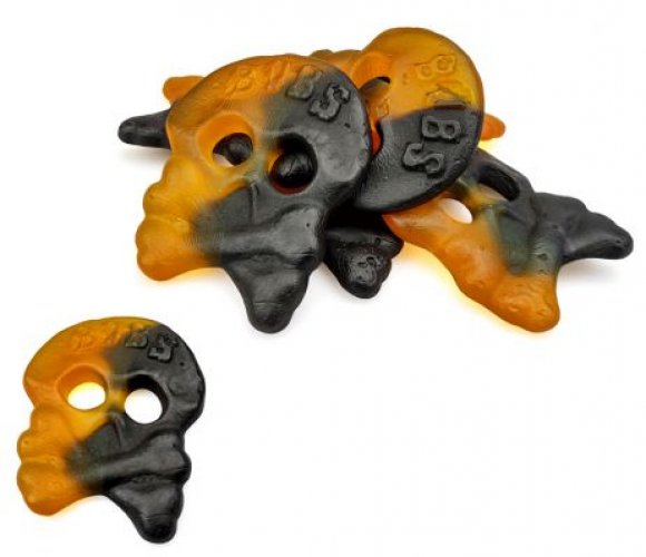 Bubs Halloween Skalle 200 gram