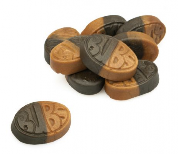 Bubs Mini Toffee Salty Ovals 200 gram