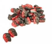 Bubs Raspberry Licorice Micro Skulls 200 gram