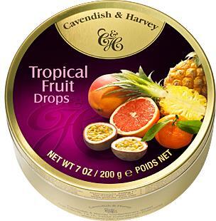 Cavendish &amp; Harvey Tropical Fruit Drops 175g