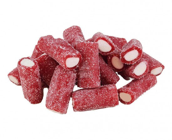 Damel Mini Jumbo Sour Strawberry Tubes 250 gram