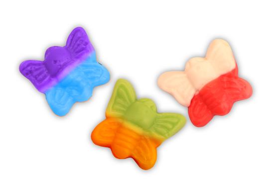 Damel Vlinders fruitgums 250 gram