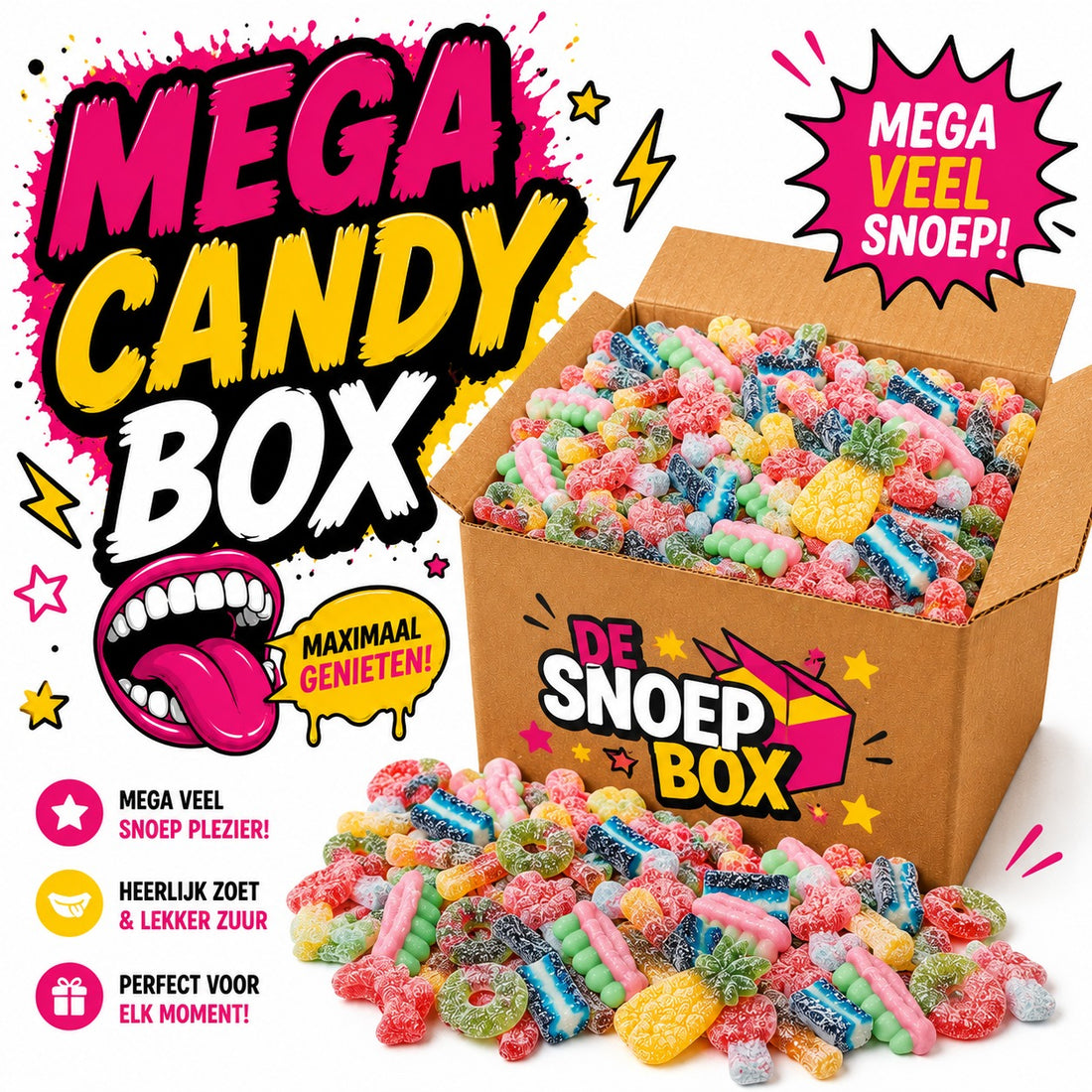 De Snoepbox Mega Candy Box