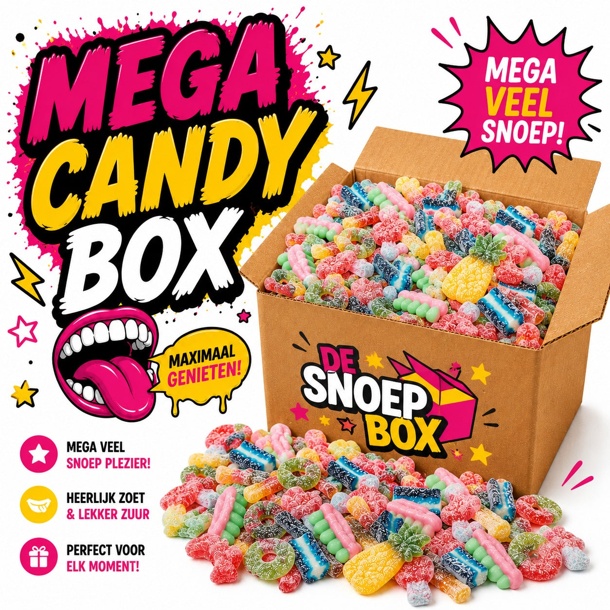 De Snoepbox Mega Candy Box
