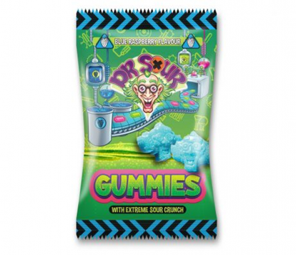 Dr. Sour Gummies Blueberry 200gr