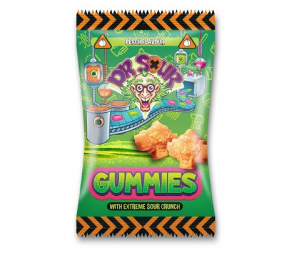 Dr. Sour Gummies Peach 200gr