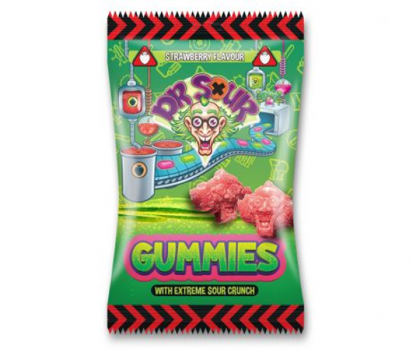 Dr. Sour Gummies Strawberry 200gr