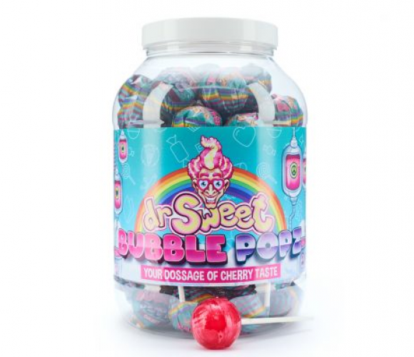 Dr. Sweet Bubble Popz Cherry 25 gr.