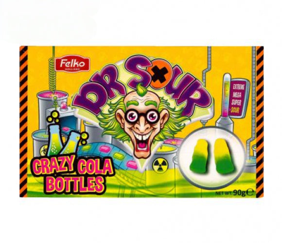 Dr. Sour Crazy Cola Bottles 90gram