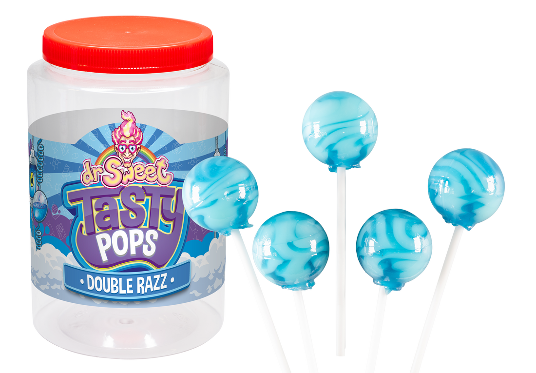 Dr. Sweet Tasty Pop Double Razz 28 gr.