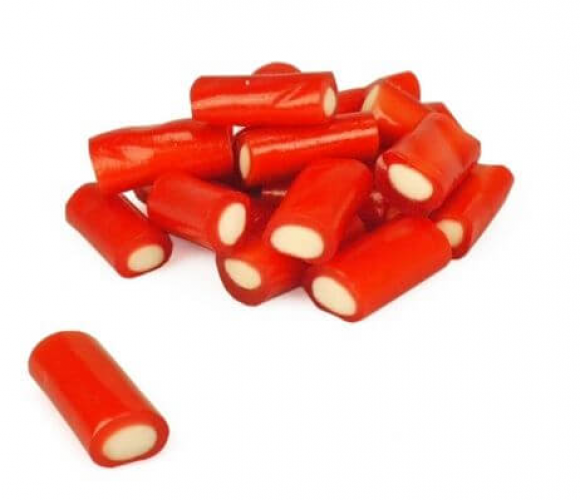 King Regal Strawberry Cream Rolls 200 gram