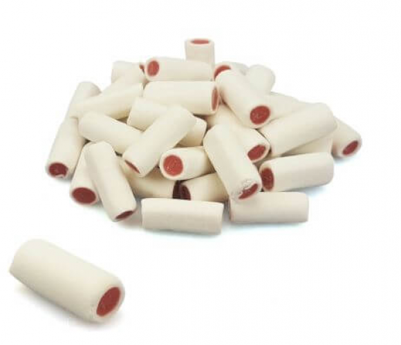 KR White Strawberry Sticks 250 grams