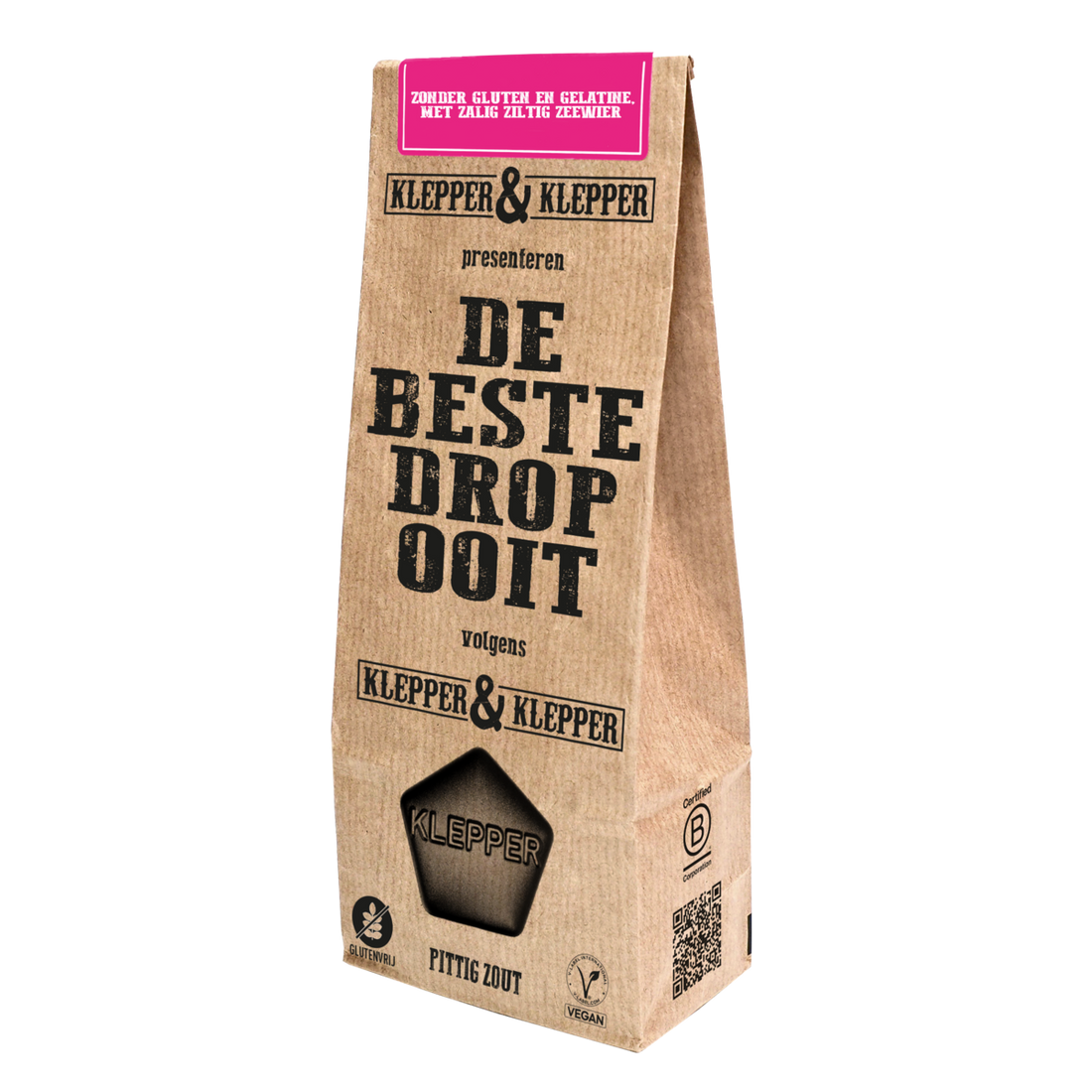 Klepper en Klepper Pittig Zout Drop 200 gram