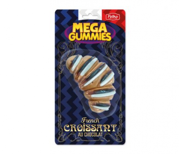 Mega Gummies French Croissant 120 gram