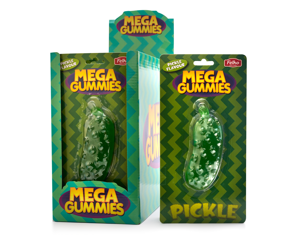 Mega Gummies Pickle 120 grams