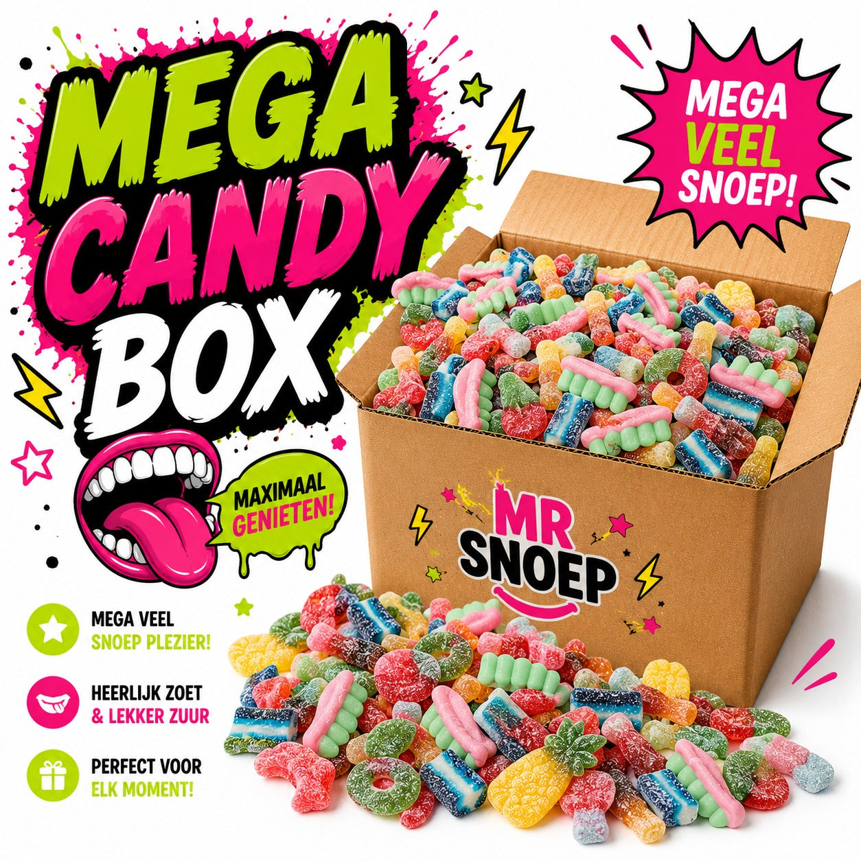 Sweet &amp; Sour Mega Candy Box