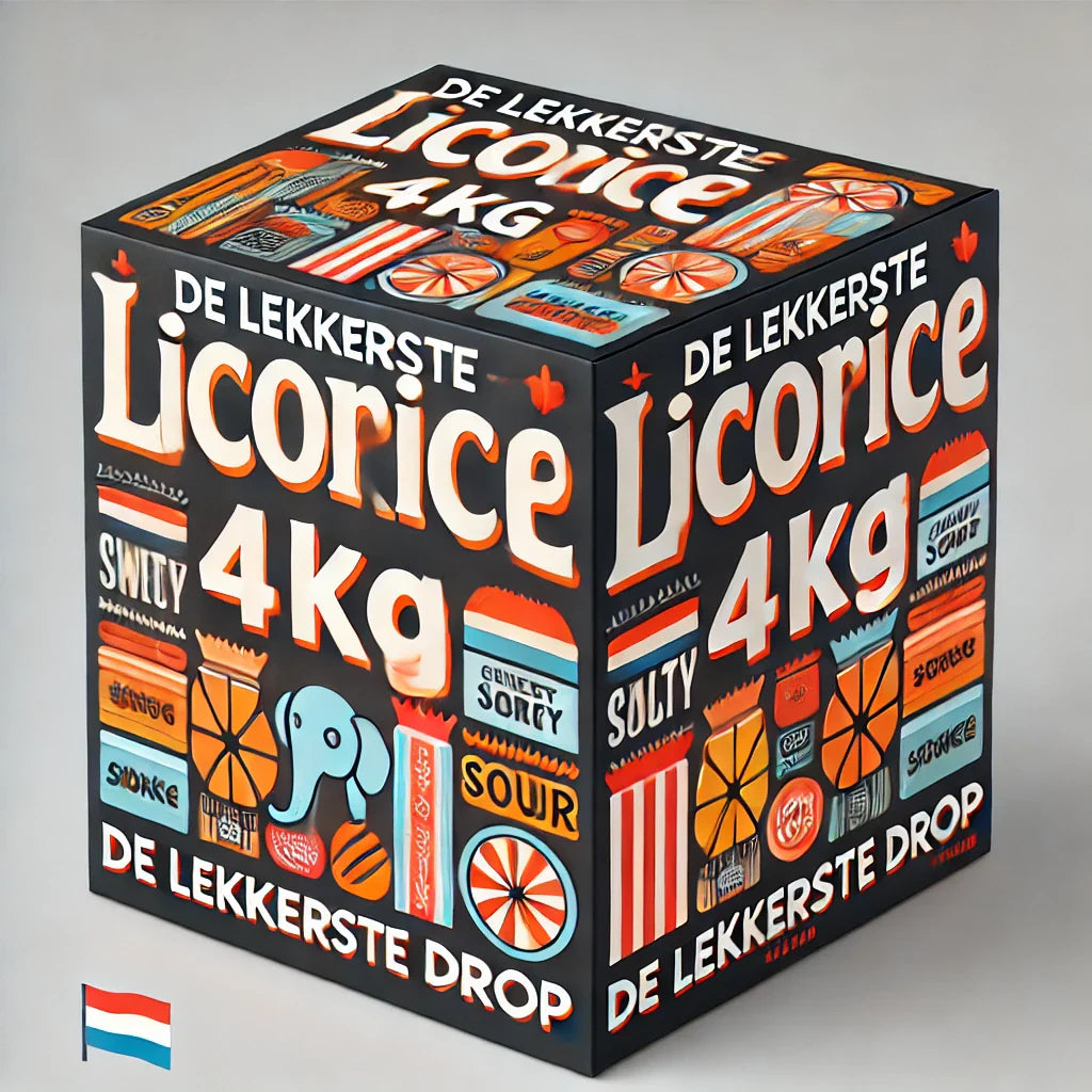 Mr Snoep Kiloknaller Drop Snoepbox 4kg