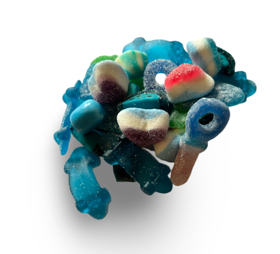 Mr. Snoep Blue mix 1kg