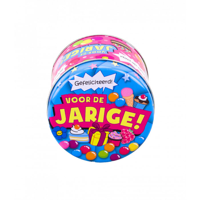 Filled Candy Tins - Birthday and 250 Grams 