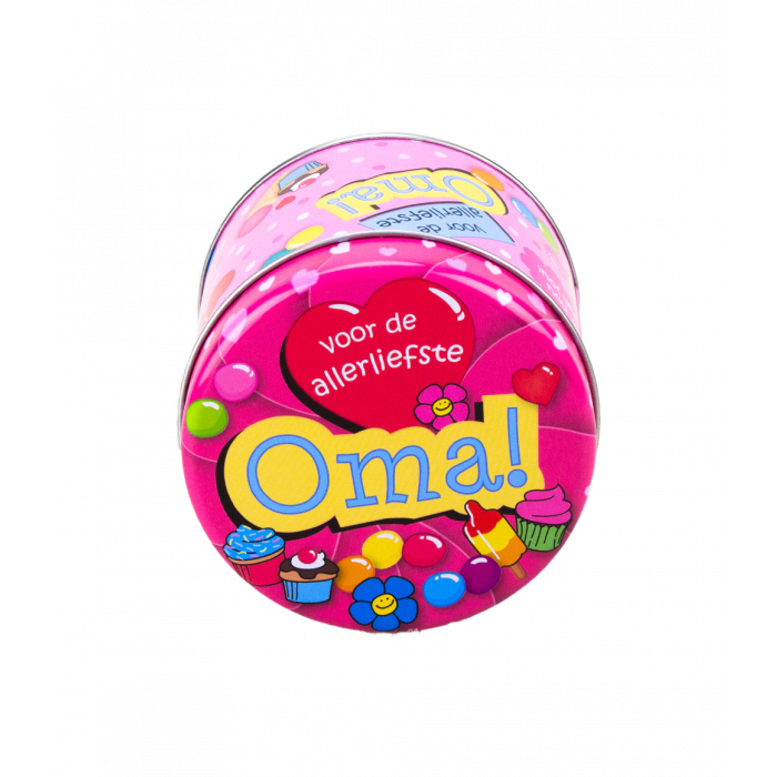 Filled Candy Tins - Grandma and 250 Grams 