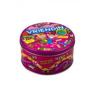 Gevulde Snoeptrommel Vriendin en 500 Gram