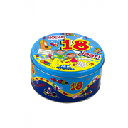 Gevulde Snoeptrommel 18 jaar en 500 Gram