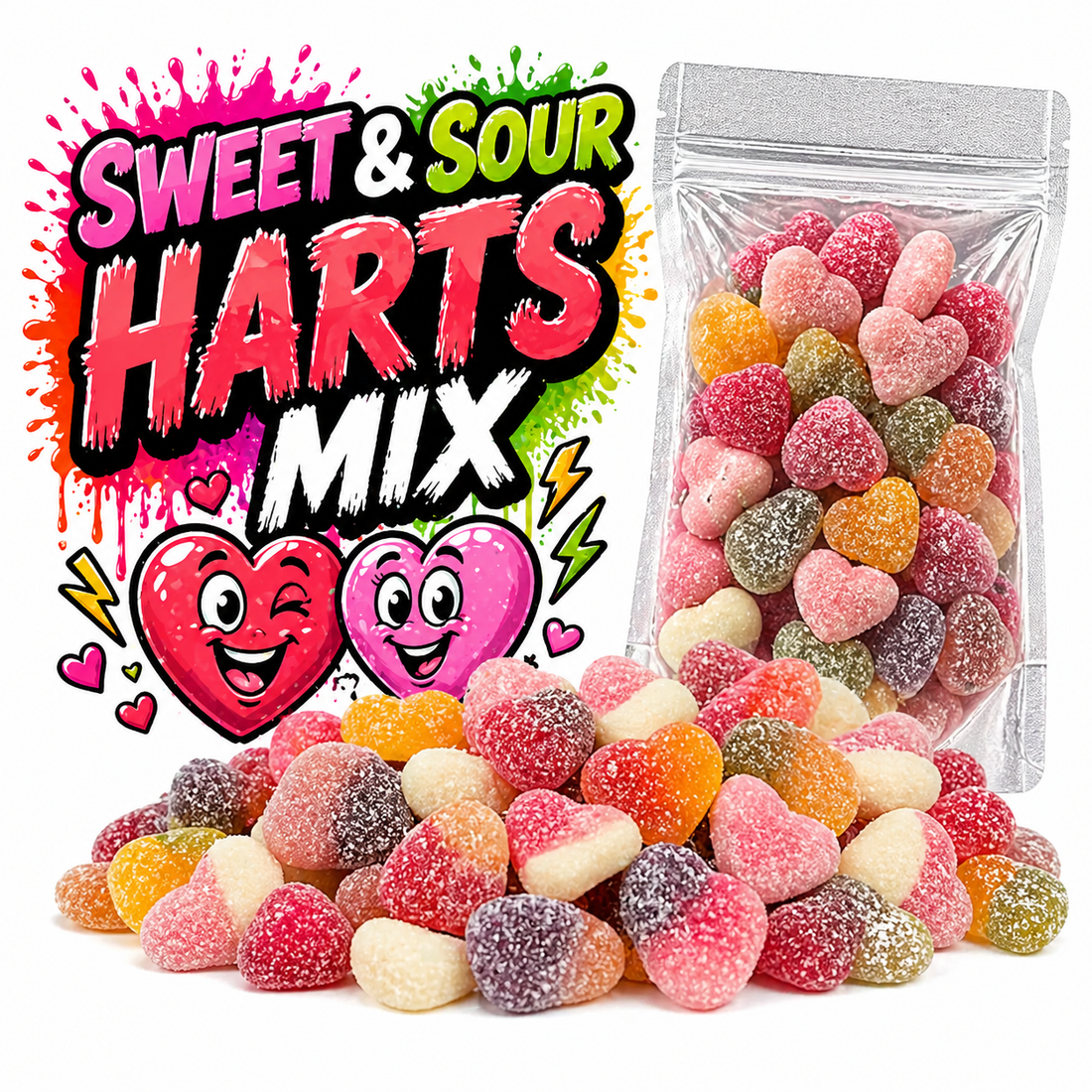 Sweet &amp; Sour Harts Mix