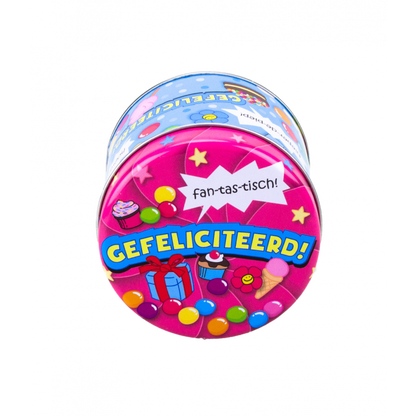 Filled Candy Tins - Congratulations and 250 Grams 