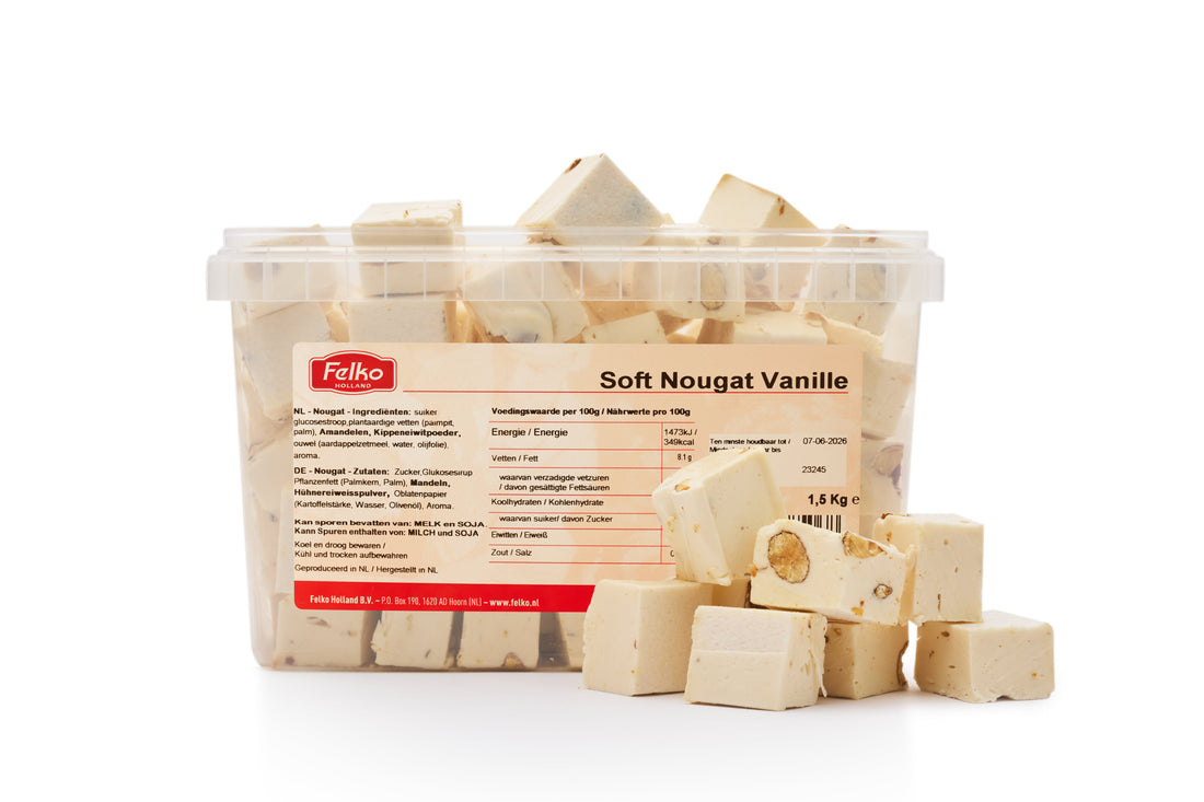 Soft Nougat Vanilla 250 grams