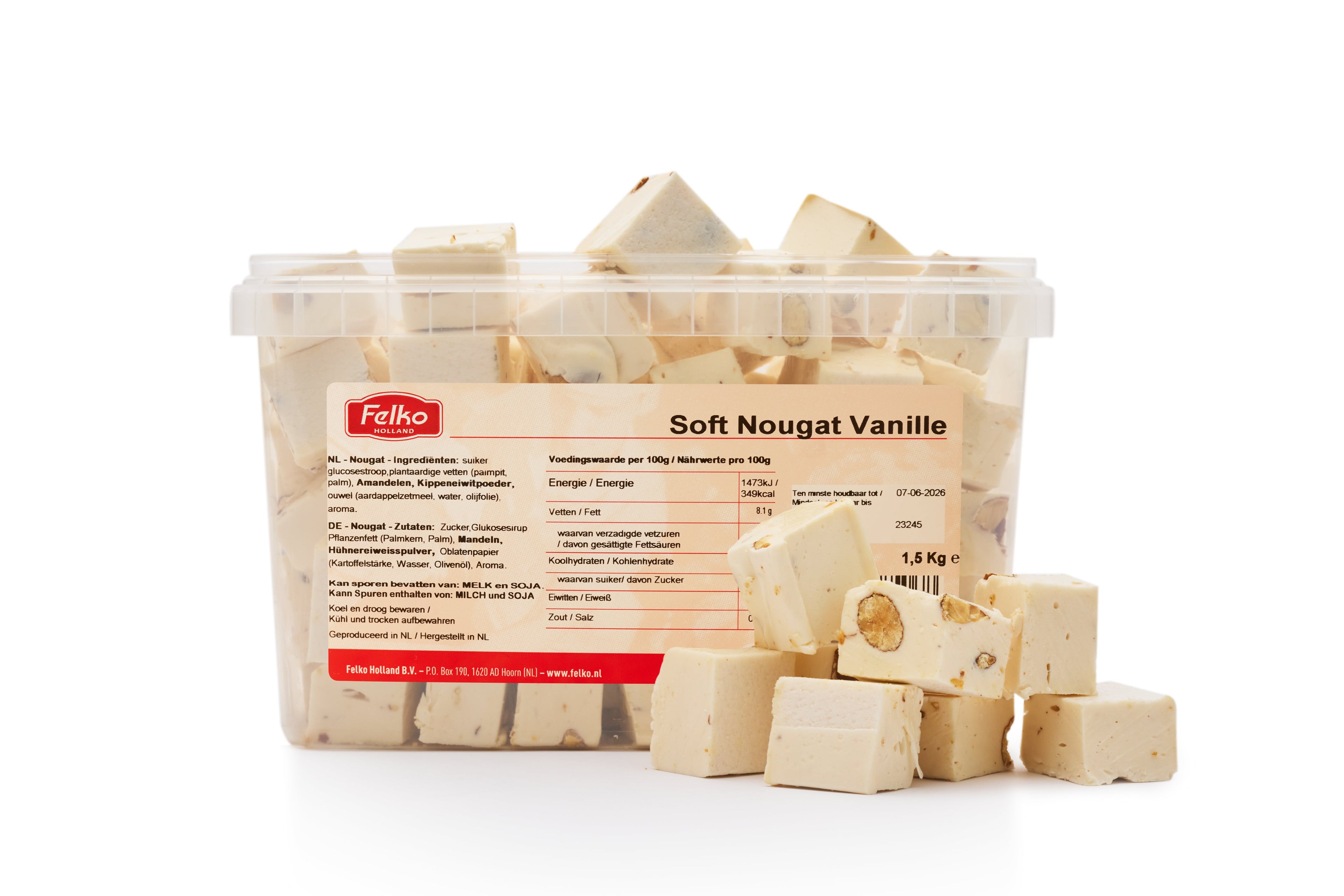 Soft Nougat Vanille 500 gram